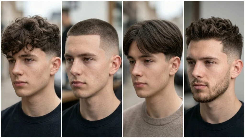 Voluminous & Lifted Mid Taper Fades