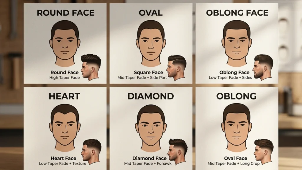 Best Taper Fade for Your Face Shape