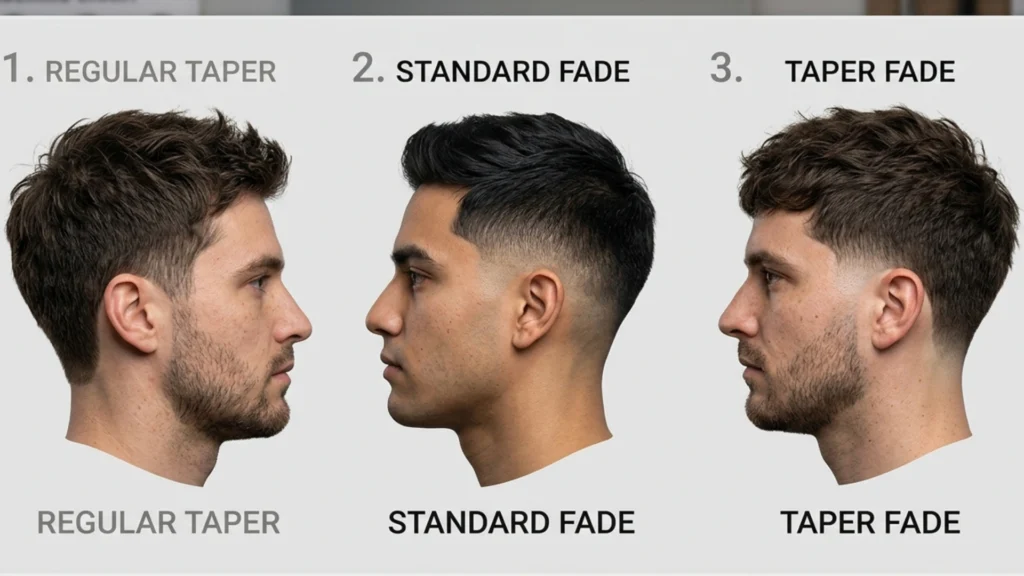 what makes taper fade different from other taper