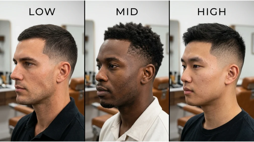 Variations of the Skin Taper Fade