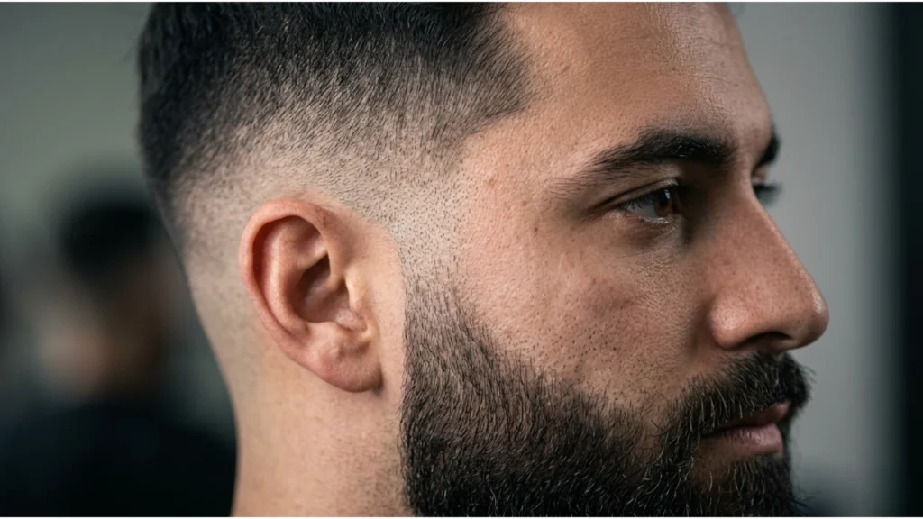 Skin Taper Beard Fade