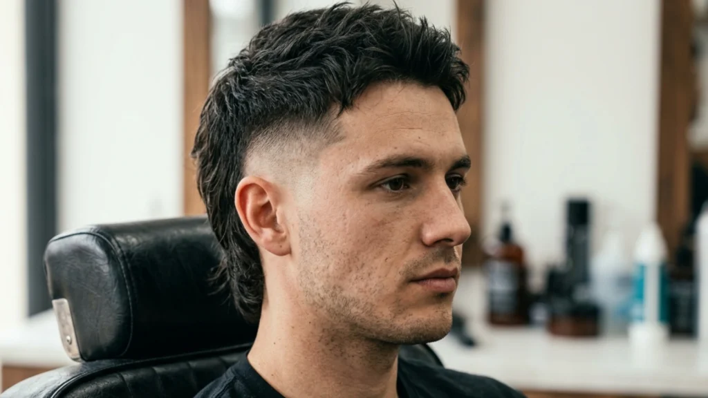 Skin Taper Mullet: 