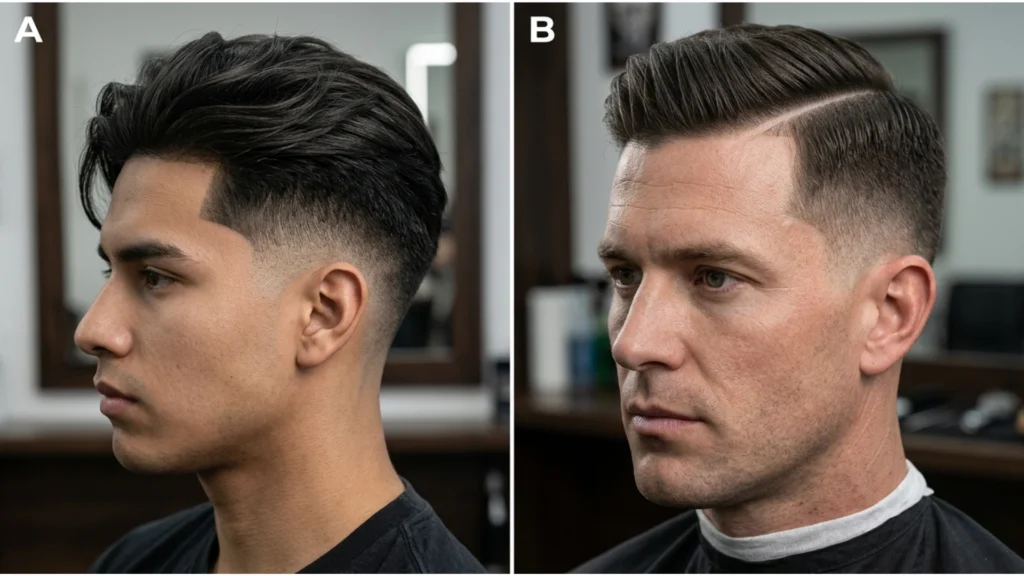 UNDERCUT & DISCONNECTED LOW TAPER FADES