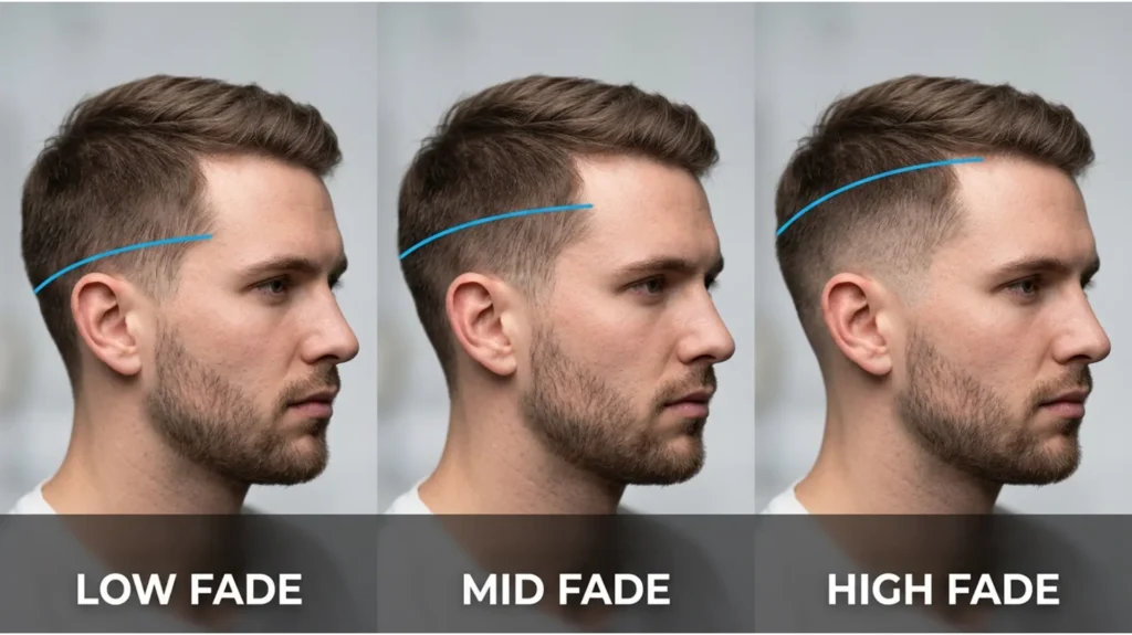 types of Tapers Low, Mid, and High