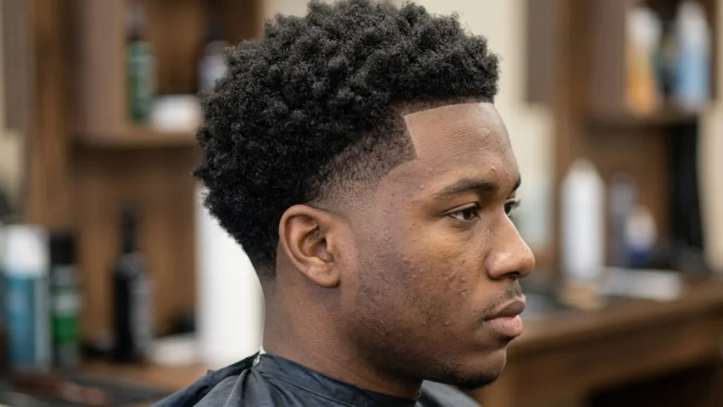 Low Taper for Curly Hair