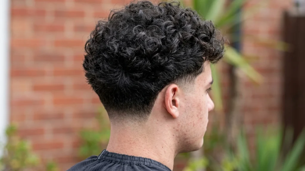 Low Taper for Curly Hair