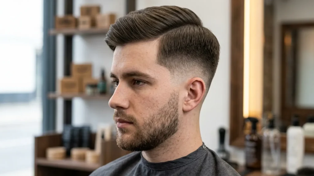 Low Taper + Skin Fade (Hybrid)